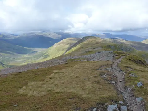 Photo: Sgurr nan Conbhairean, a 1,109m Munro in Highland, the Scottish Highlands and Islands.