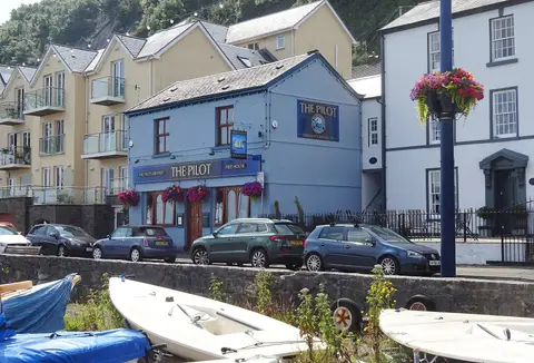Photo of Pilot, a pub near Mumbles in Gower, Swansea, south west Wales.
