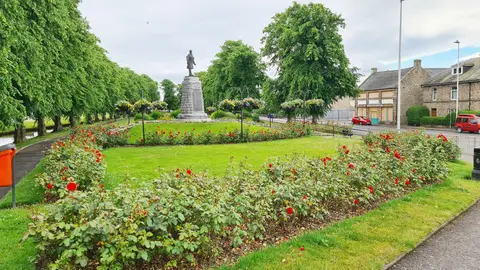 Photo of Forres, a village in Moray, the Scottish Highlands and Islands.