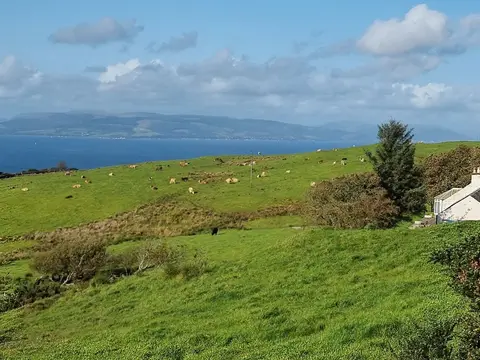 Photo of Great Cumbrae, an island in North Ayrshire, southern Scotland.