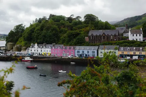 Photo of Portree Harbour, a visitor attraction in Highland, the Scottish Highlands and Islands.