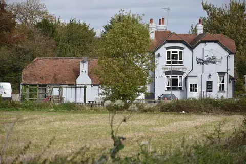 Photo of Tudor Yeoman's House, a house & garden near Rochester, Kent, south east England.