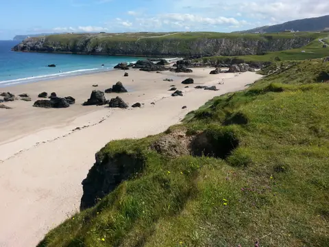 Photo of Sango Sands, a beach near Durness, Highland, the Scottish Highlands and Islands.