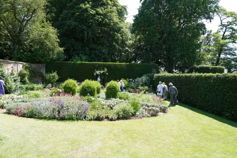 Photo of Coton Manor Garden, a garden near Guilsborough, Northamptonshire, central England.