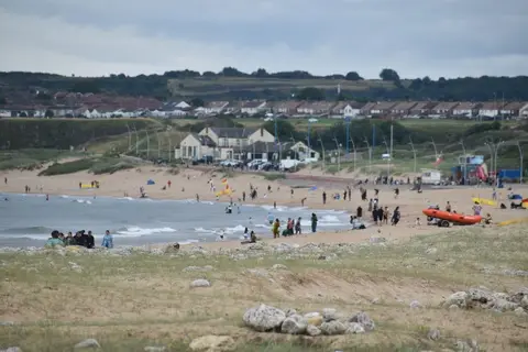 Photo of South Shields, a swimming spot near Tynemouth, Tyne and Wear, north east England.