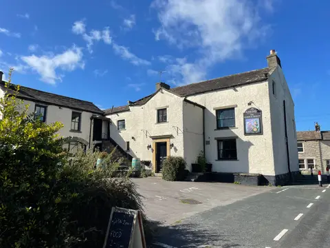 Photo of Aysgarth, a village in the Yorkshire Dales, North Yorkshire, northern England.