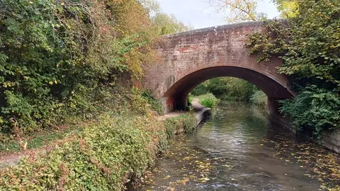 Photo of North Warnborough, a village in Hampshire, south east England.