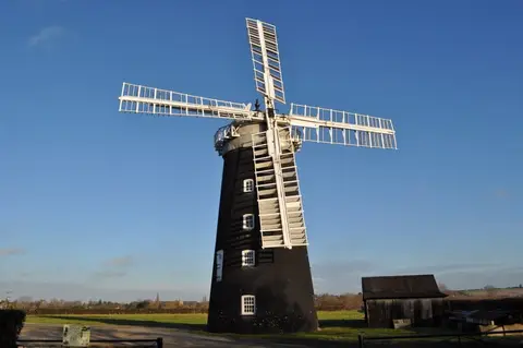 Photo of Pakenham Windmill, a windmill in Suffolk, eastern England.