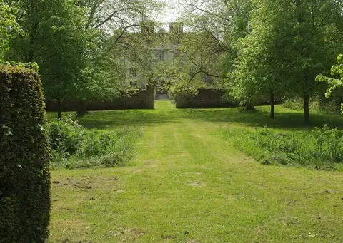 Photo of Cranborne Manor Gardens, a Grade II* registered house & garden in Dorset, south west England.