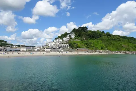 Photo of East Looe, a swimming spot in Cornwall, south west England.