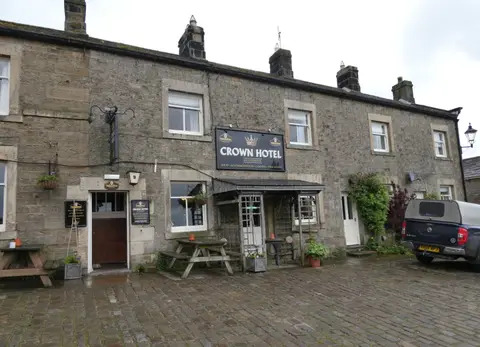 Photo of Middlesmoor, a village in Nidderdale, North Yorkshire, northern England.
