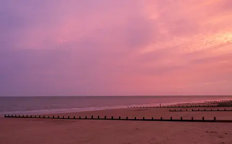 Photo of Frinton, a swimming spot near Frinton-on-Sea, Essex, eastern England.