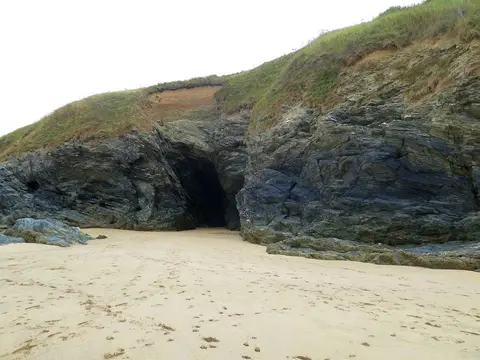 Photo of Crantock, a swimming spot near Newquay, Cornwall, south west England.