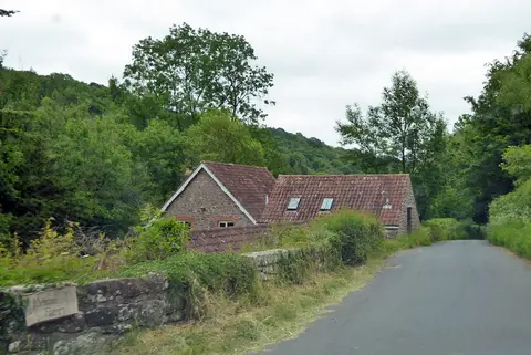Photo of The Whitebrook, a restaurant near Penallt in the Wye Valley, Monmouthshire, south east Wales.