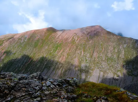 Photo: Carn Mor Dearg, a 1,221m Munro near Fort William in Ben Nevis and Glen Coe, Highland, the Scottish Highlands and Islands.