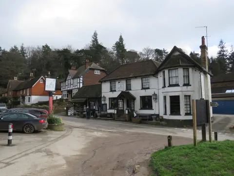 Photo of The Plough Inn (Coldharbour), a pub in Surrey, south east England.