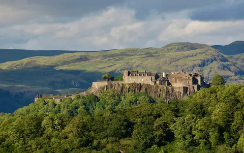 Photo of Stirling Castle, a castle in Stirling, central Scotland.