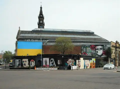 Photo of The Clutha, a pub in Glasgow, central Scotland.