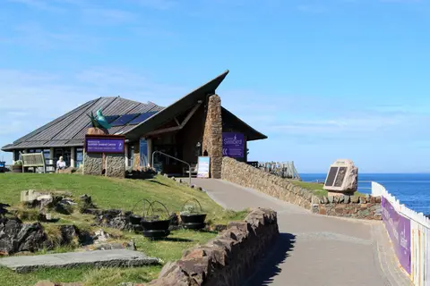 Photo of Scottish Seabird Centre, a visitor attraction near North Berwick, East Lothian, central Scotland.