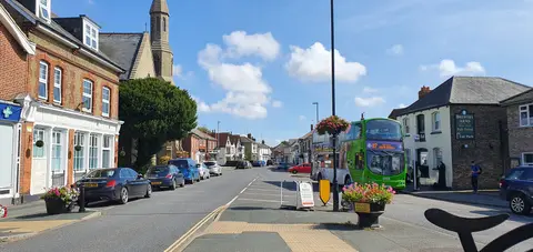 Photo of Brightlingsea, a village in Essex, eastern England.