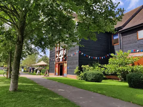 Photo of Ludlow Food Centre, a farm & farm shop near Bromfield, Shropshire, central England.
