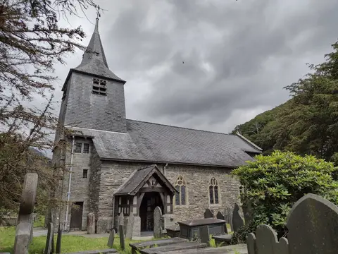 Photo of Maentwrog, a village in Eryri, Gwynedd, north Wales.