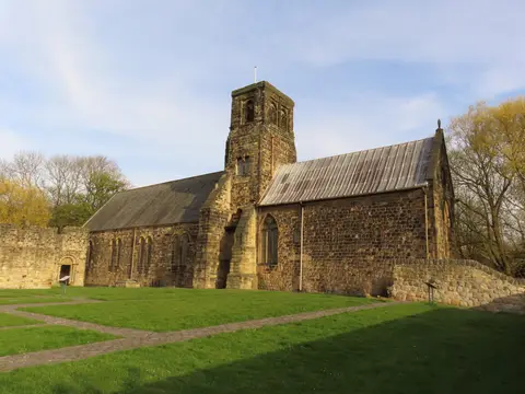 Photo of St Paul's Church, Jarrow, a church in Tyne and Wear, north east England.