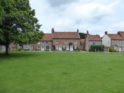 Photo of Burnham Market, a village in Norfolk, eastern England.