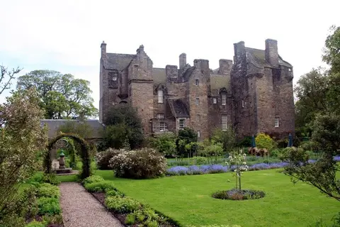 Photo of Kellie Castle Garden, a garden near Arncroach, Fife, central Scotland.