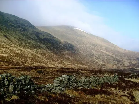 Photo: Kirriereoch Hill, a 787m hill in Dumfries and Galloway, southern Scotland.