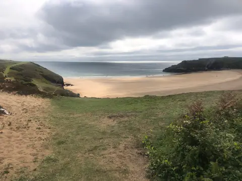 Photo of Broad Haven South, a beach near Bosherston, Pembrokeshire, south west Wales.