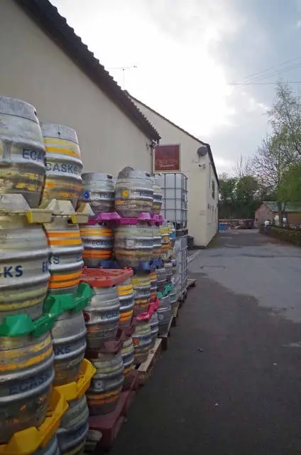 Photo of Great Yorkshire Brewery, a brewery near Cropton in the North York Moors, North Yorkshire, northern England.