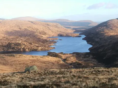 Photo of Loch Valley, a loch in Dumfries and Galloway, southern Scotland.