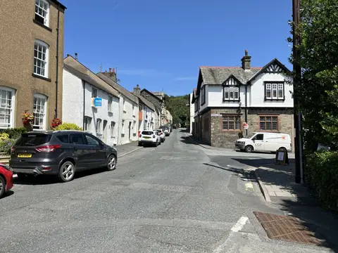 Photo of Broughton-in-Furness, a village in the Lake District, Cumbria, north west England.