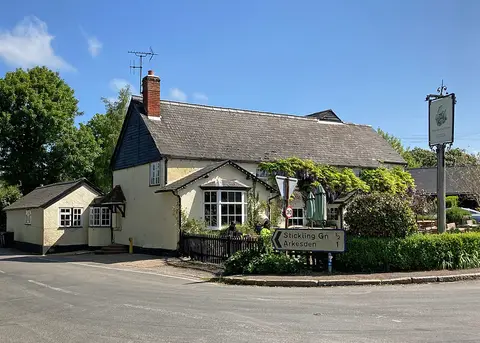 Photo of The Cricketers (Clavering), a pub in Essex, eastern England.