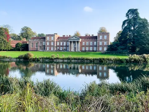 Photo of The Vyne, a house & garden near Basingstoke, Hampshire, south east England.