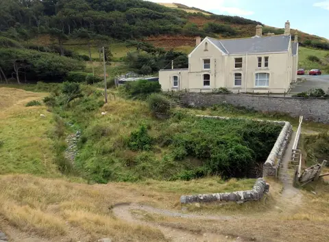Photo of Wallog, a beach near Aberystwyth, Ceredigion, mid Wales.