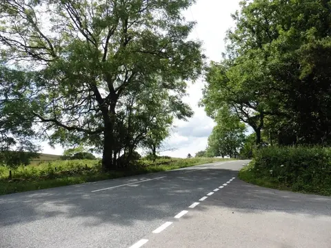 Photo: Blagdon Hill Farm, a 242m hill near Cheddar in the Mendip Hills, Somerset, south west England.