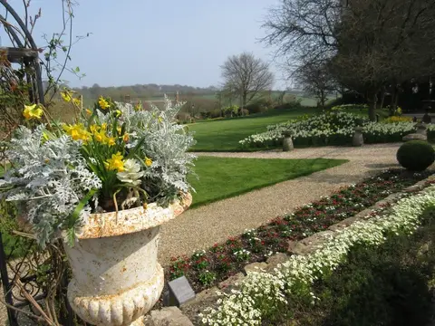 Photo of Summer Lodge Country House Hotel, a restaurant near Evershot, Dorset, south west England.