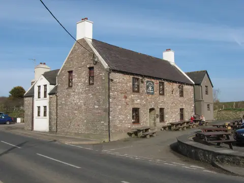 Photo of The Prince of Wales Inn, a pub near Kenfig, Bridgend, south east Wales.