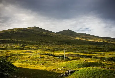 Photo: Beinn Ghlas, a 1,103m Munro near Killin in Loch Rannoch and Glen Lyon, Perth and Kinross, central Scotland.