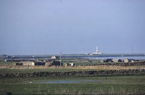 Photo of North Ronaldsay, an island in the Orkney Islands, the Scottish Highlands and Islands.