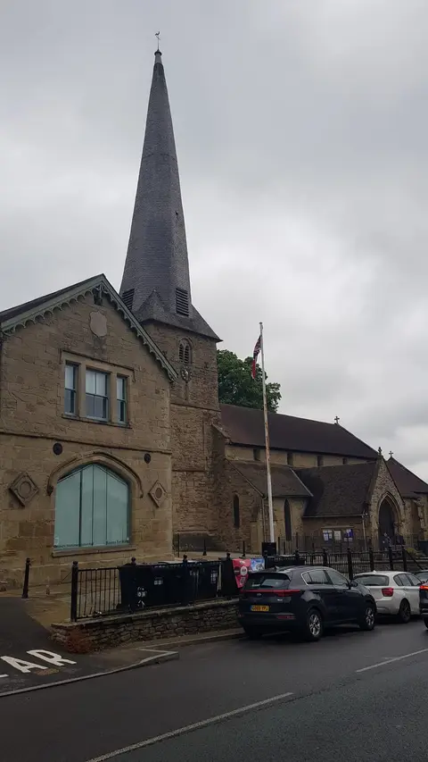 Photo of Cleobury Mortimer, a village in Shropshire, central England.