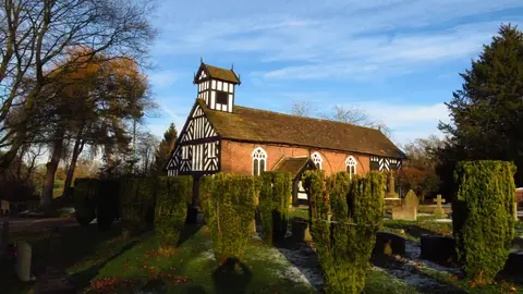 Photo of All Saints Church (Siddington), a church in Cheshire, north west England.