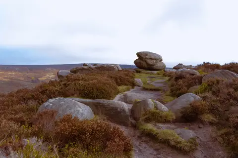 Photo of Nidderdale, a National Landscape in North Yorkshire, northern England.