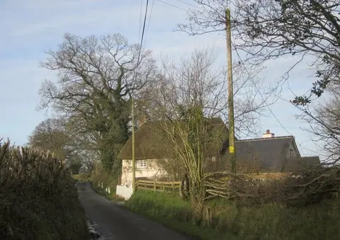 Photo of Brixton Barton Farm, a country estate near Okehampton, Devon, south west England.