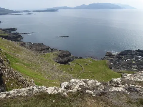 Photo of the Isle of Canna, an island in Highland, the Scottish Highlands and Islands.