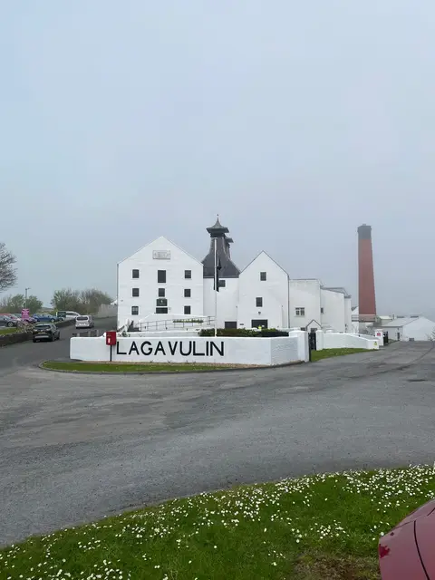 Photo of Lagavulin Distillery, a distillery near Port Ellen, Argyll and Bute, the Scottish Highlands and Islands.