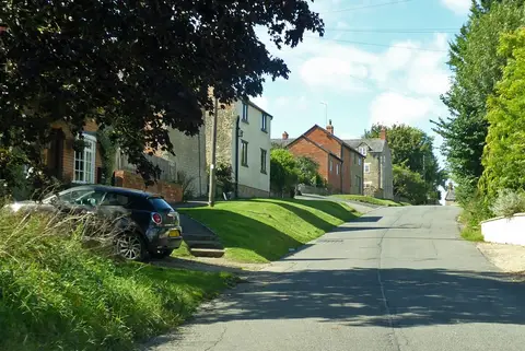 Photo of Sulgrave, a village in Northamptonshire, central England.