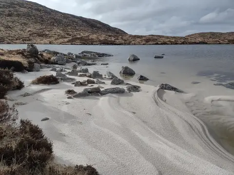 Photo of Loch Enoch, a loch in Dumfries and Galloway, southern Scotland.